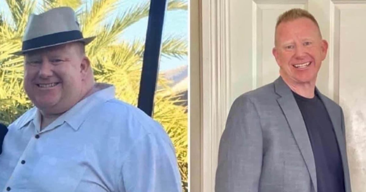 How a near-death experience motivated this man to lose 200 pounds: “It was a wake-up call”