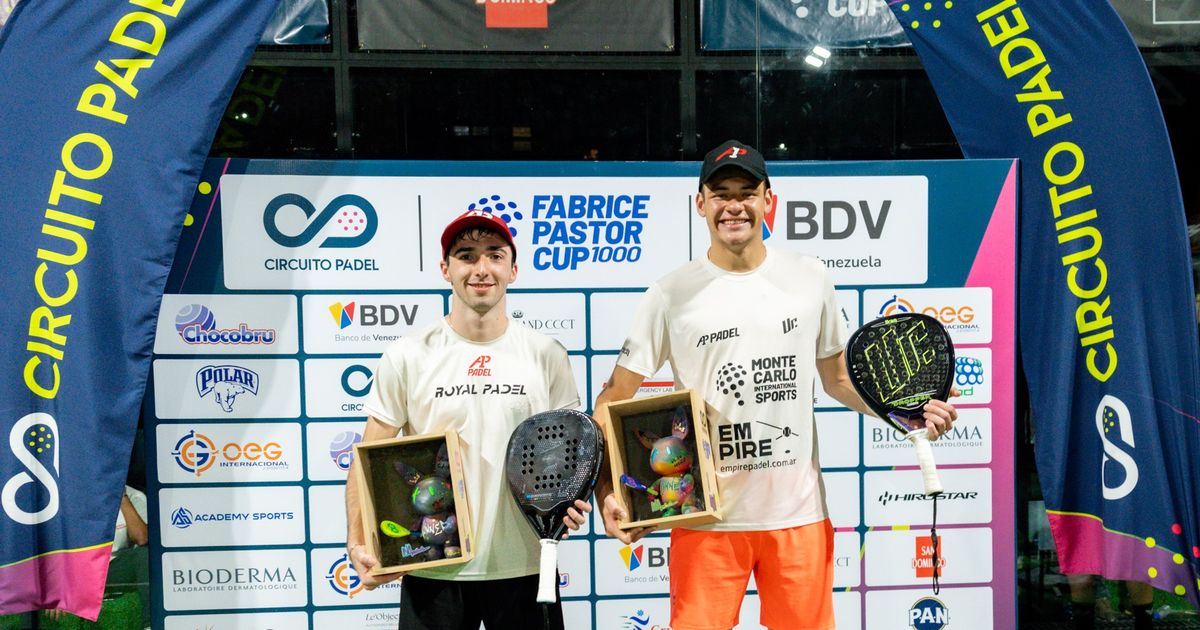 Argentines are champions of the international padel tournament