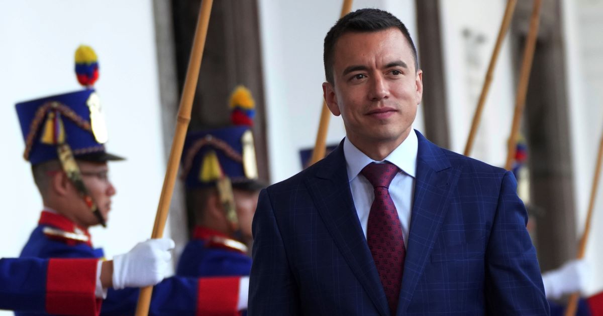 Daniel Noboa assumes the presidency of Ecuador with transcendental challenges