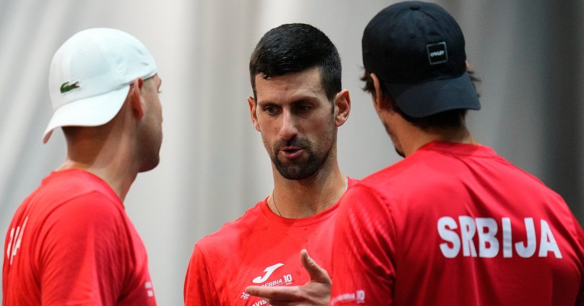 Djokovic prepares last effort to close the year with Davis Cup title