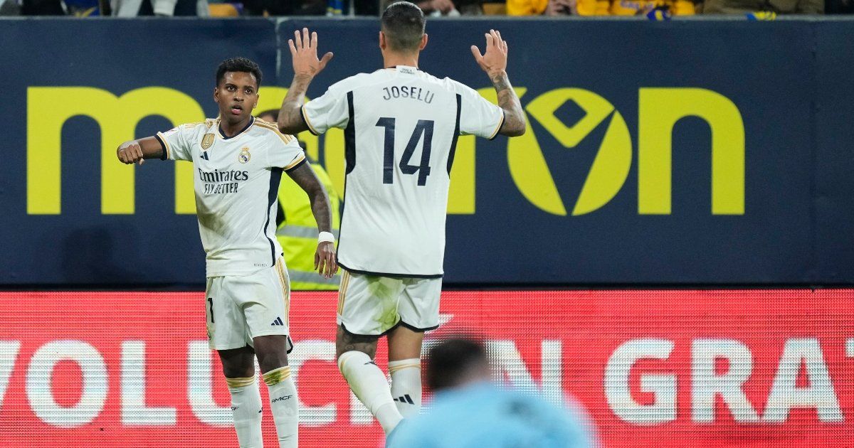 Real Madrid thrashes Cádiz with Rodrygo as the protagonist and takes the lead
