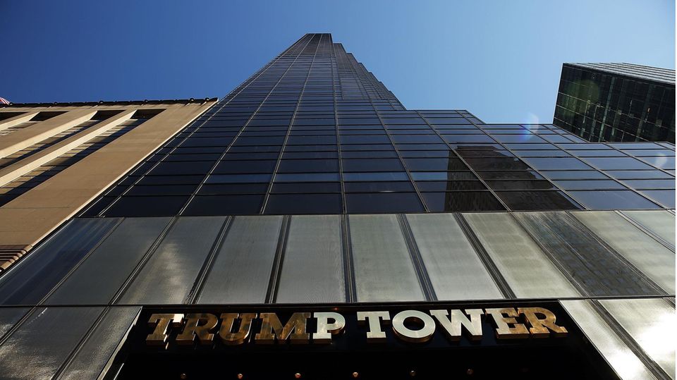 The Trump Tower in Manhattan, New York City