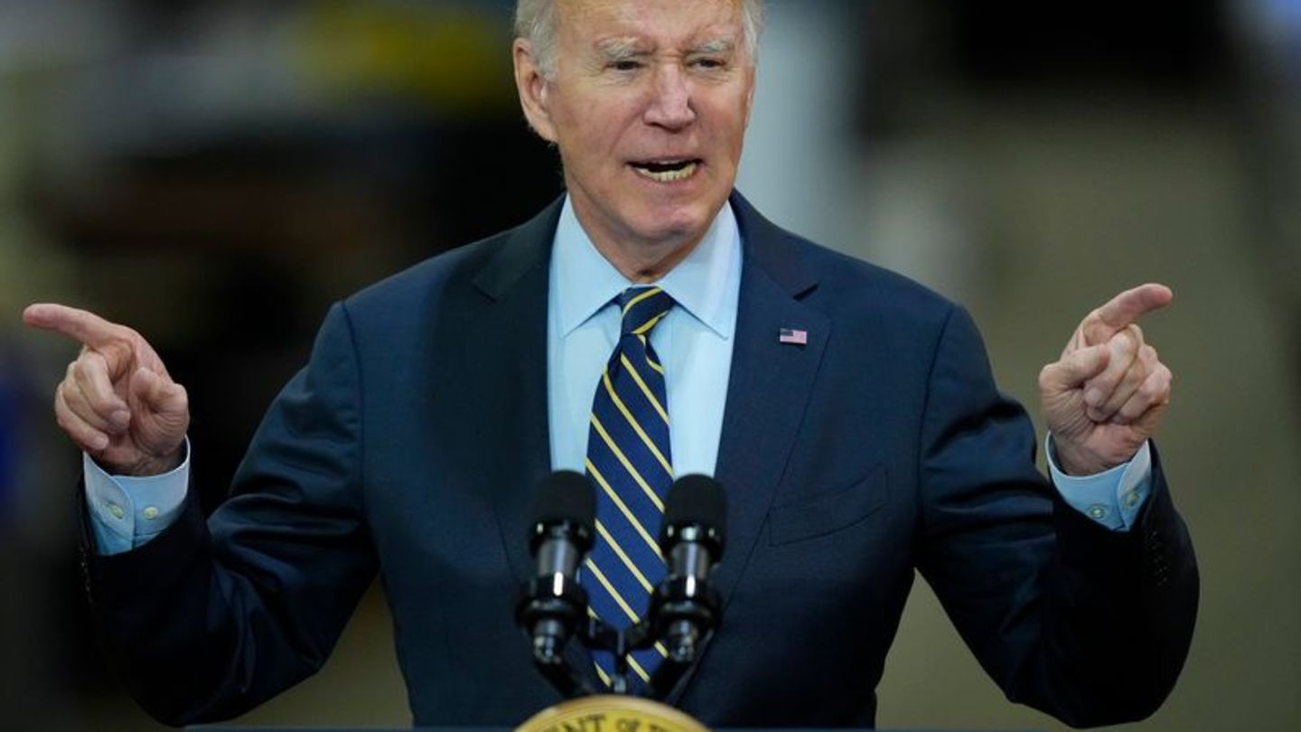 "Das Wort Ungeziefer habe eine bestimmte Bedeutung": .Joe Biden. Foto: Matt Rourke/AP/dpa