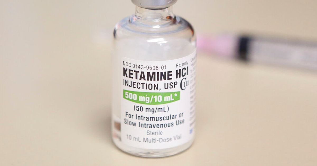 What is ketamine and why did Matthew Perry use it?