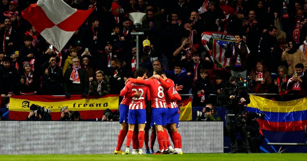 Atlético de Madrid resolves in the second half