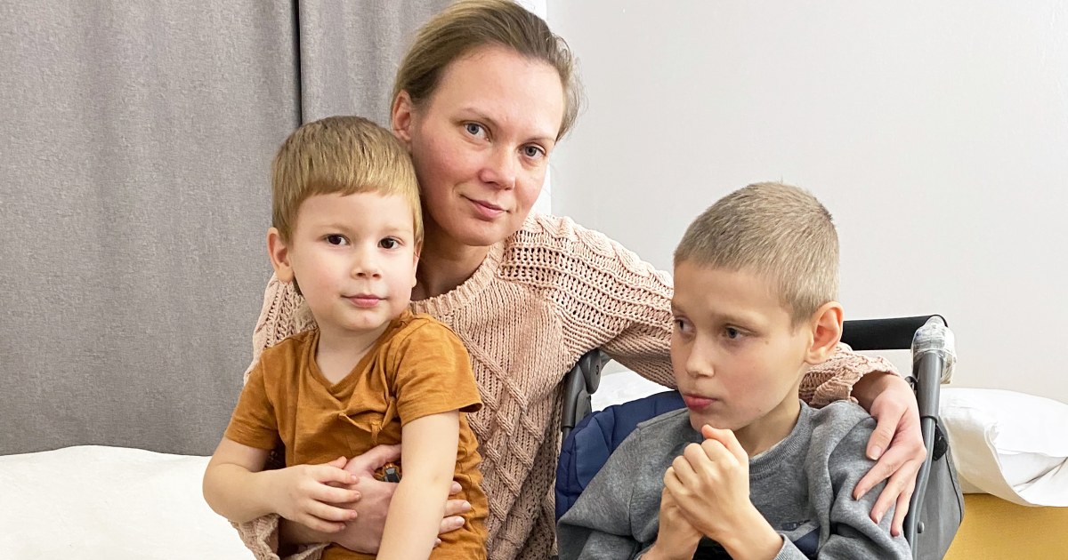 How a mother in the US helped a boy suffering from the same rare disease as her daughter escape from Ukraine