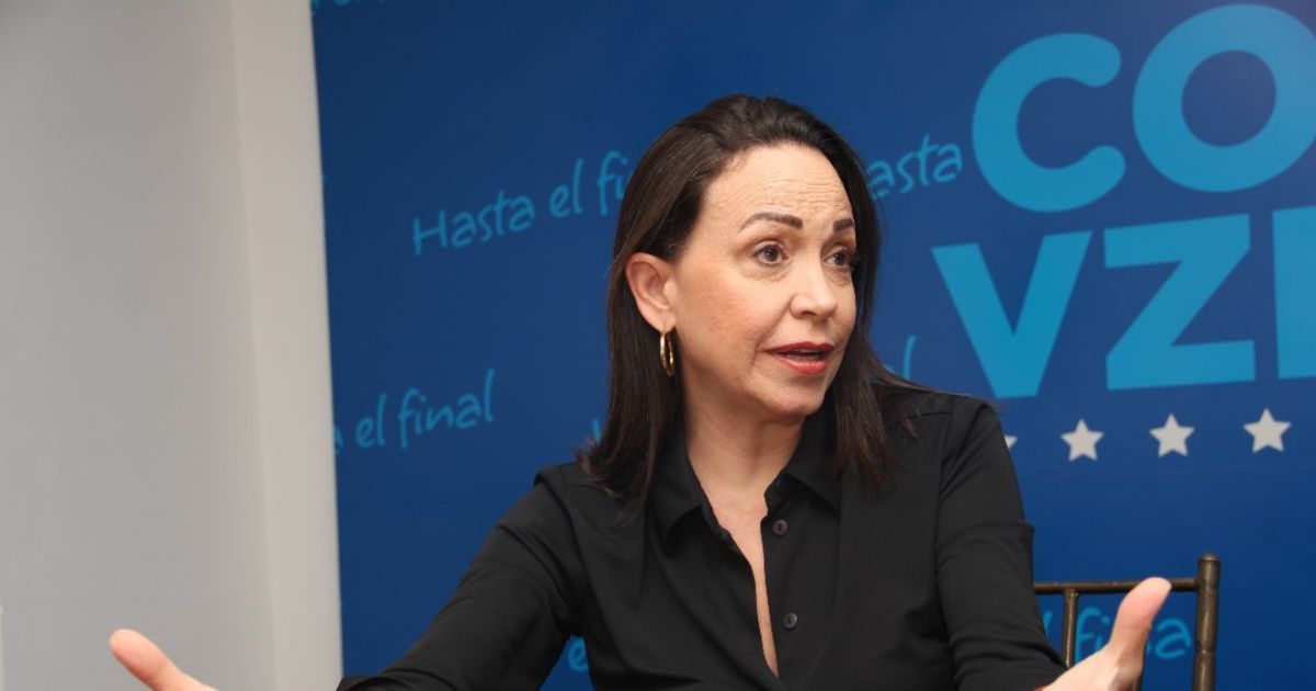 María Corina Machado applauds that Europe observes clean elections in Venezuela