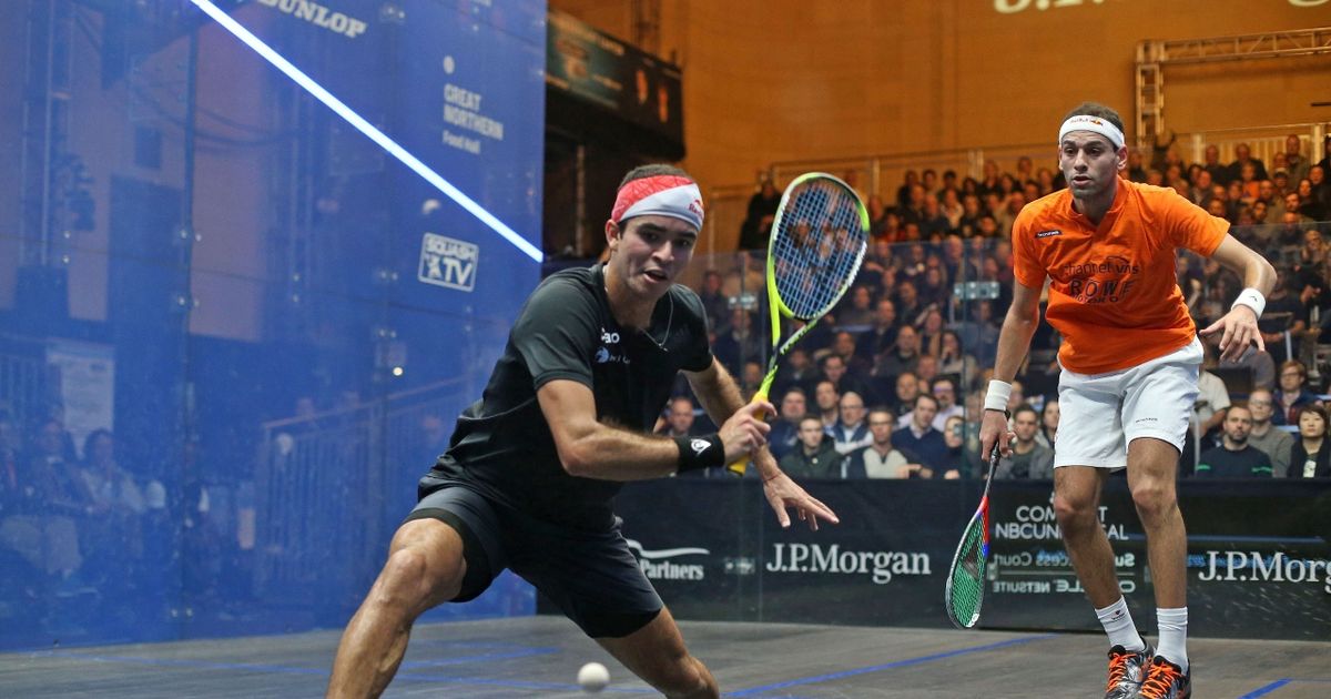 Peruvian Diego Elías is seeded in the Canadian Squash Open