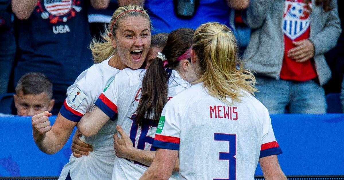 The United States wins the first women's Gold Cup title by beating Brazil