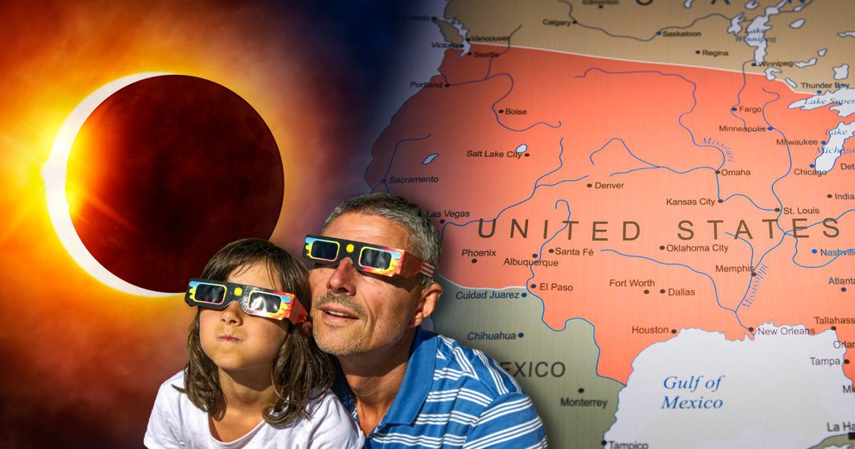 Solar eclipse 2024: In which cities from Mexico to Canada will the 'dance' of the Sun and Moon be visible?