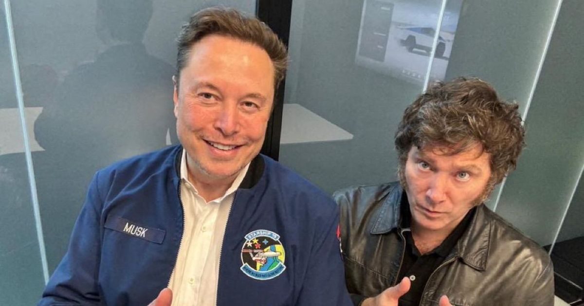 Javier Milei meets with Elon Musk in the US
