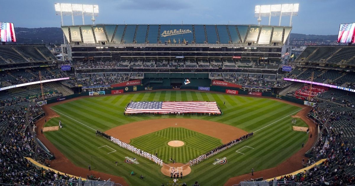 Oakland Athletics fans do not enter the stadium in protest
