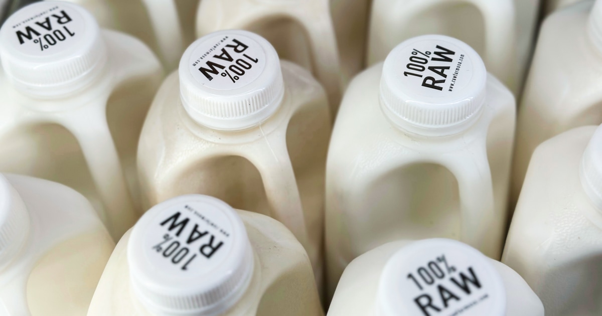 Dozens of people fell ill with salmonella after drinking raw milk from a California farm